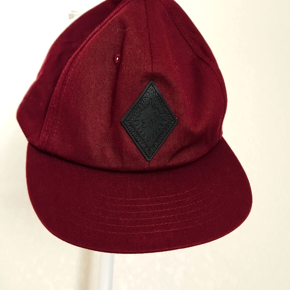 NWT Fox Racing Still in SB Dark Maroon Hat